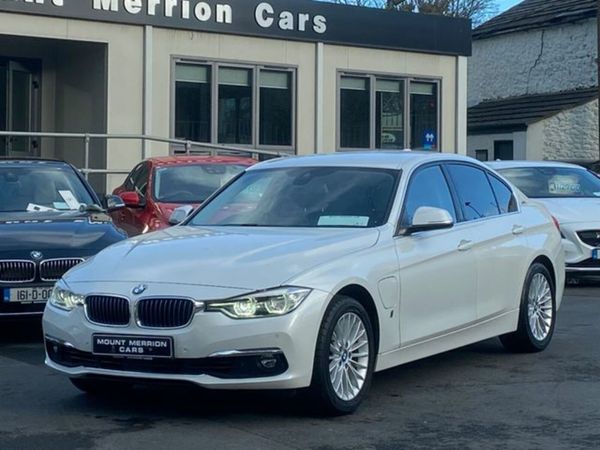 BMW 3-Series Saloon, Petrol Plug-in Hybrid, 2019, White