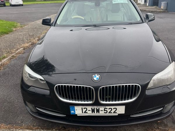 BMW 5-Series Saloon, Diesel, 2012, Black