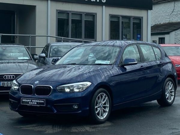BMW 1-Series Hatchback, Diesel, 2018, Blue