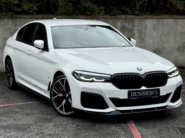 BMW 5-Series Saloon, Diesel, 2022, White