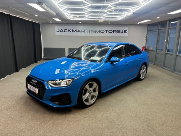 Audi A4 Saloon, Diesel, 2020, Blue