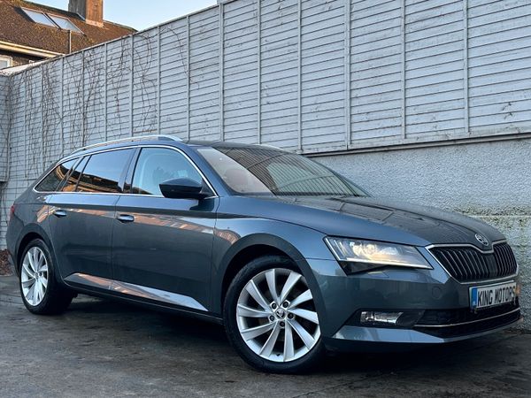 Skoda Superb Estate, Petrol Hybrid, 2021, Grey