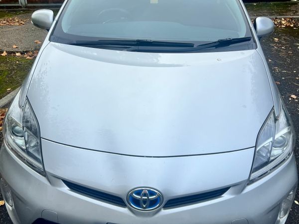 Toyota Prius Hatchback, Petrol Hybrid, 2015, Silver