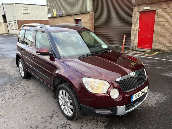 Skoda Yeti SUV, Diesel, 2010, Red