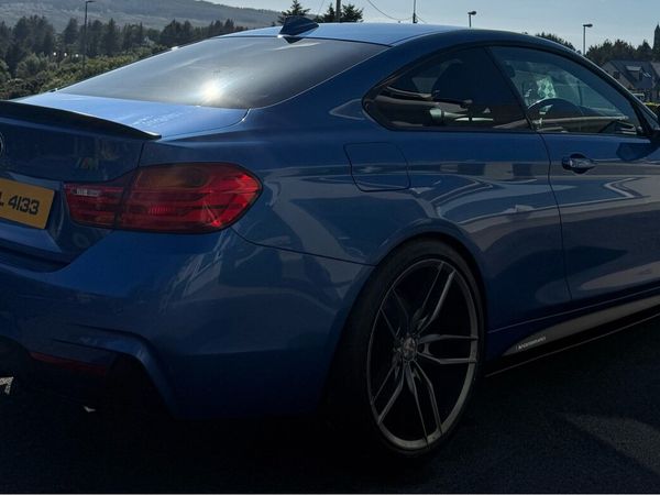 BMW 4-Series Coupe, Diesel, 2014, Blue