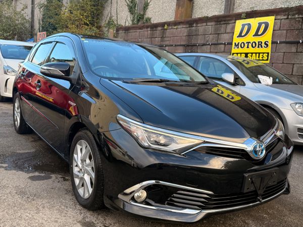Toyota Auris Hatchback, Petrol Hybrid, 2016, Black