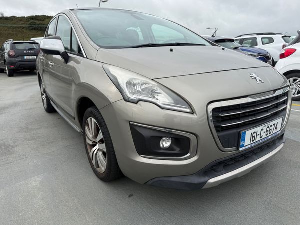 Peugeot 3008 SUV, Petrol, 2016, Grey