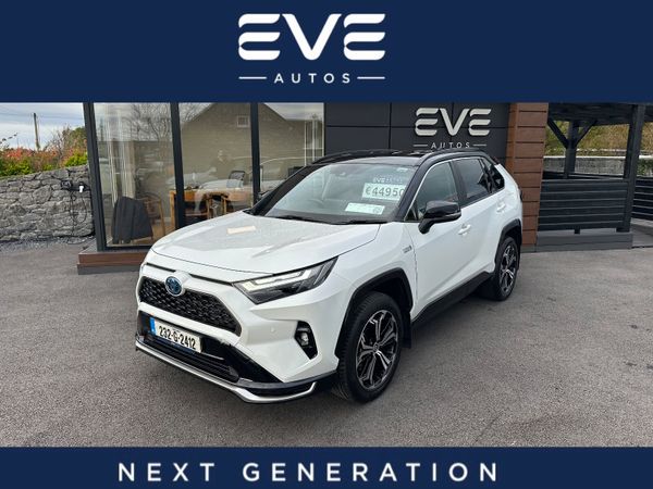 Toyota RAV4 SUV, Petrol Plug-in Hybrid, 2023, White