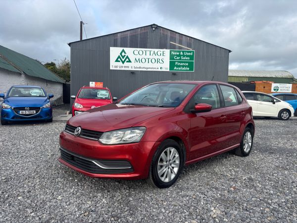 Volkswagen Polo Hatchback, Petrol, 2016, Red