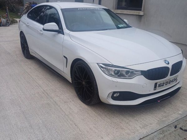 BMW 4-Series Saloon, Diesel, 2016, White