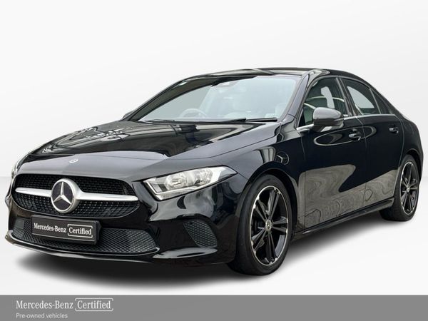 Mercedes-Benz A-Class Saloon, Petrol, 2021, Black