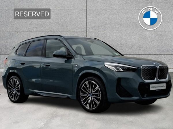 BMW iX1 SUV, Electric, 2024, Green