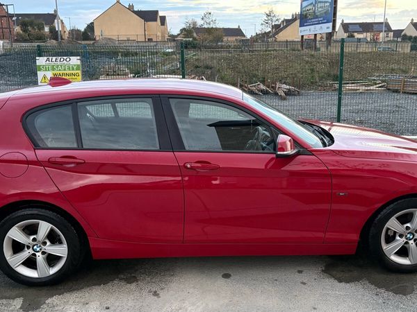 BMW 1-Series Hatchback, Petrol, 2014, Red