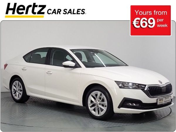 Skoda Octavia Saloon, Petrol, 2024, White