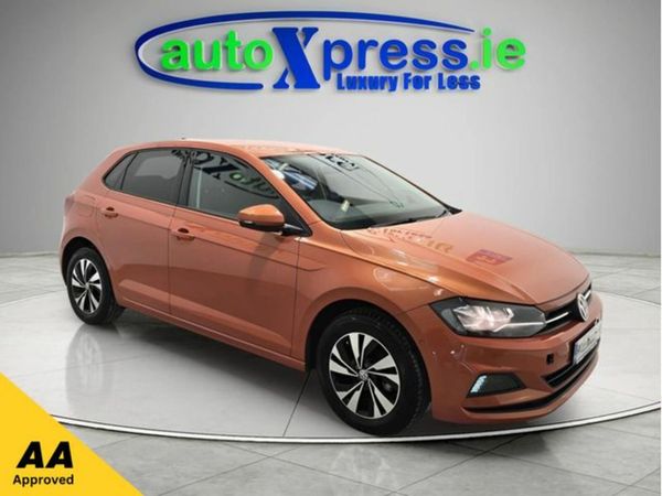 Volkswagen Polo Hatchback, Petrol, 2018, Orange
