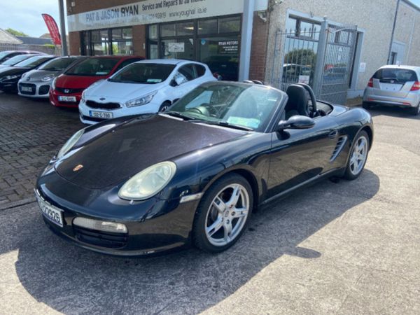 Porsche Boxster Convertible, Petrol, 2005, Black