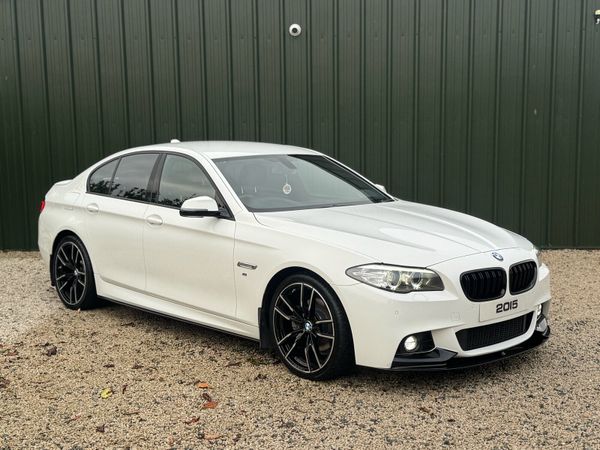 BMW 5-Series Saloon, Diesel, 2015, White