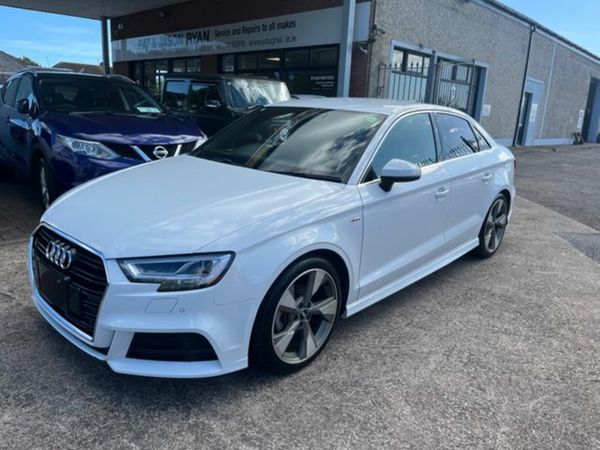 Audi A3 Saloon, Petrol, 2018, White