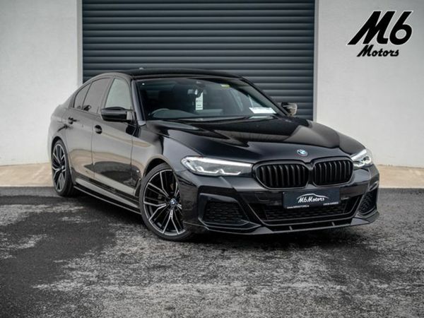 BMW 5-Series Saloon, Diesel, 2021, Black