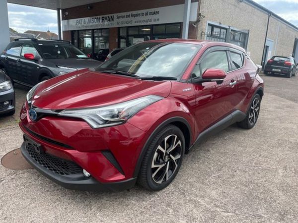 Toyota C-HR SUV, Petrol Plug-in Hybrid, 2018, Red