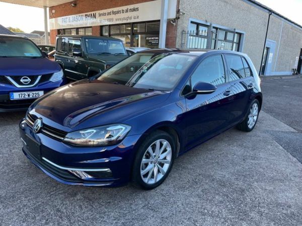 Volkswagen Golf Hatchback, Petrol, 2018, Blue
