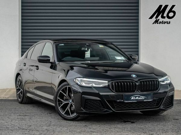 BMW 5-Series Saloon, Diesel, 2021, Black