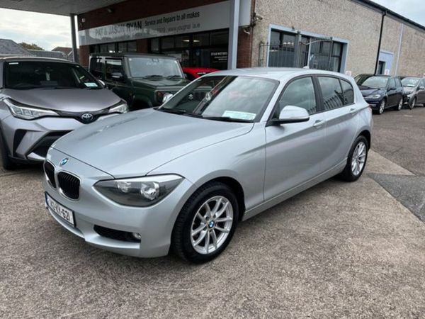 BMW 1-Series Hatchback, Diesel, 2014, Silver