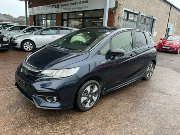 Honda Fit Hatchback, Petrol Hybrid, 2019, Blue