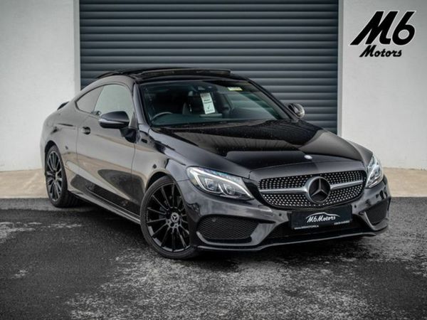 Mercedes-Benz C-Class Coupe, Diesel, 2017, Black