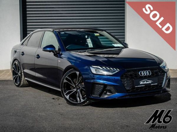 Audi A4 Saloon, Diesel, 2022, Blue
