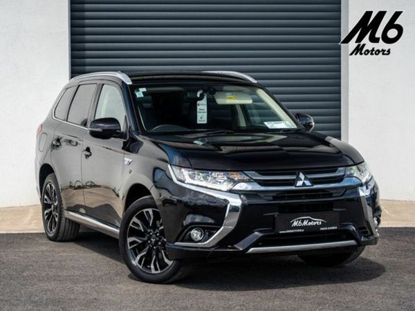 Mitsubishi Outlander Estate, Petrol Plug-in Hybrid, 2018, Black