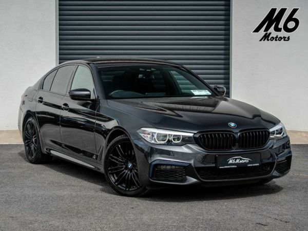 BMW 5-Series Saloon, Diesel Hybrid, 2020, Grey