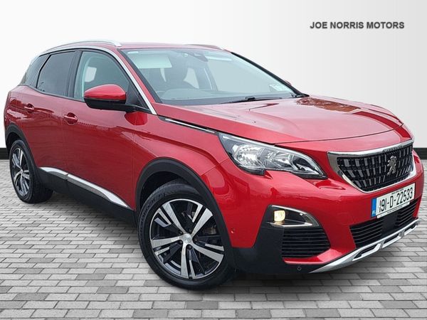 Peugeot 3008 SUV, Diesel, 2019, Red