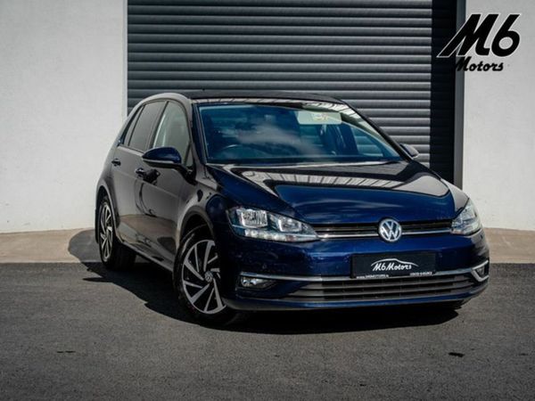 Volkswagen Golf Hatchback, Diesel, 2019, Blue