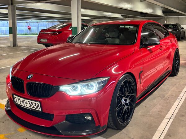 BMW 4-Series Coupe, Petrol, 2017, Red