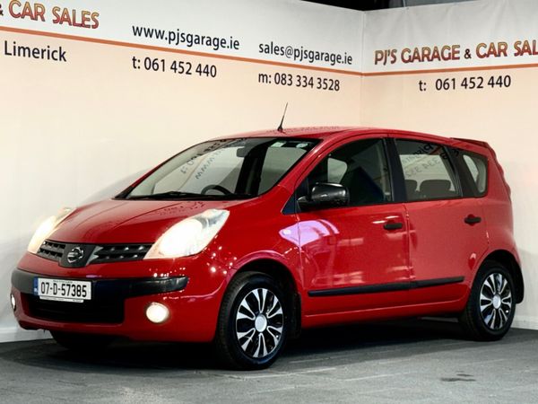 Nissan Note MPV, Petrol, 2007, Red