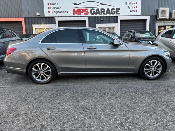Mercedes-Benz C-Class Saloon, Diesel, 2015, Silver