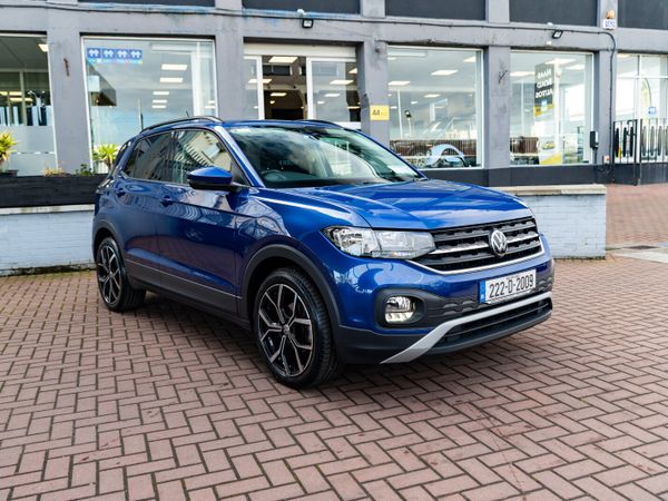Volkswagen T-Cross Estate, Petrol, 2022, Blue