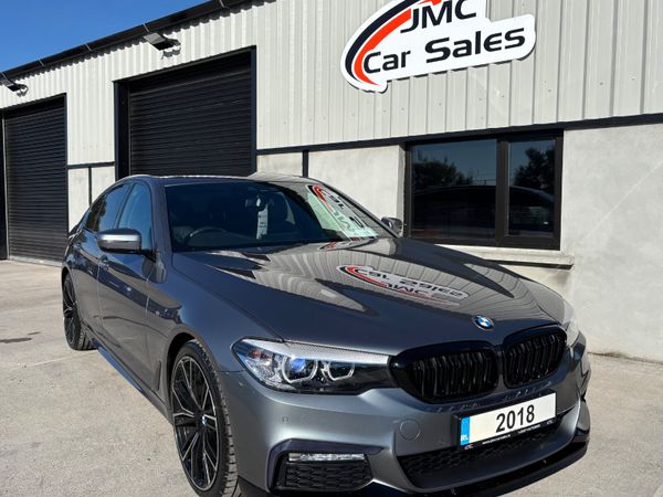 BMW 5-Series Saloon, Diesel, 2018, Blue
