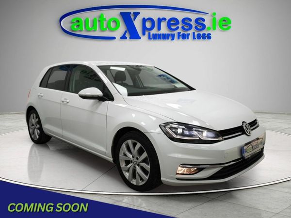 Volkswagen Golf Hatchback, Petrol, 2018, White