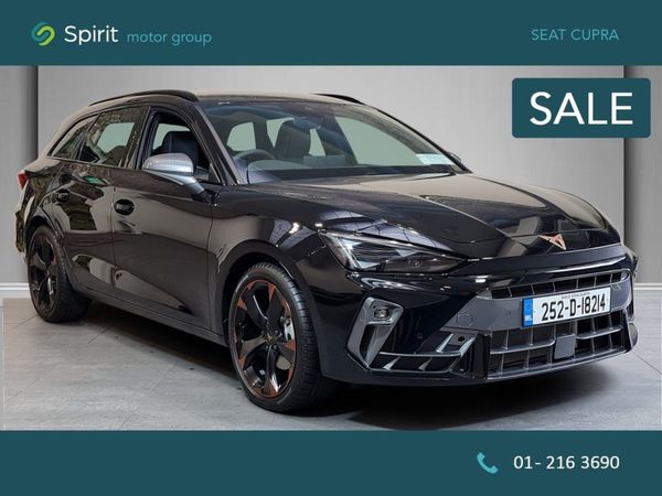 Cupra Leon Estate, Petrol Hybrid, 2025, Black