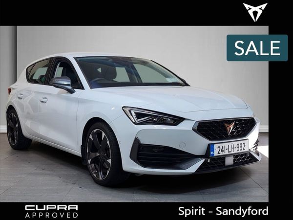 Cupra Leon Hatchback, Petrol, 2024, White