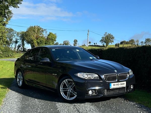 BMW 5-Series Saloon, Diesel, 2015, Black