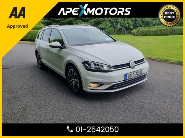 Volkswagen Golf Estate, Diesel, 2020, White