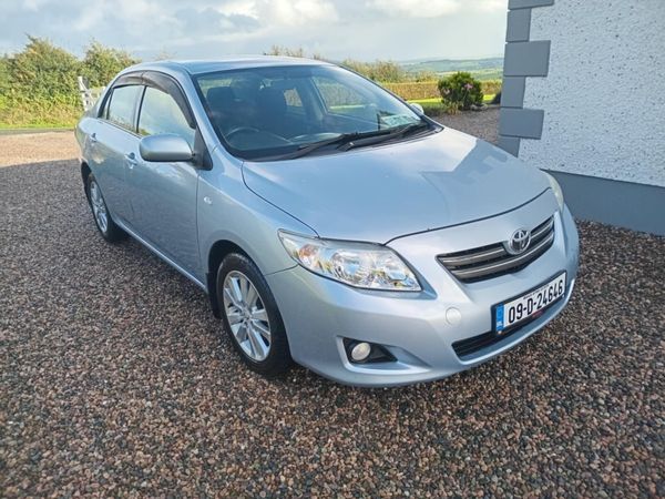 Toyota Corolla Saloon, Petrol, 2009, Blue