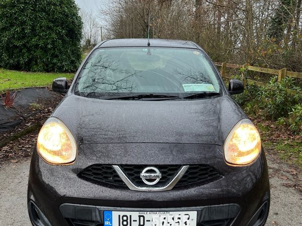 Nissan March Hatchback, Petrol, 2018, Purple