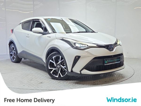 Toyota C-HR Crossover, Petrol Hybrid, 2020, White