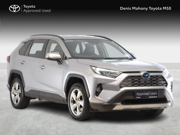 Toyota RAV4 SUV, Petrol Hybrid, 2021, Silver