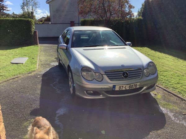 Mercedes-Benz C-Class Coupe, Petrol, 2007, Silver