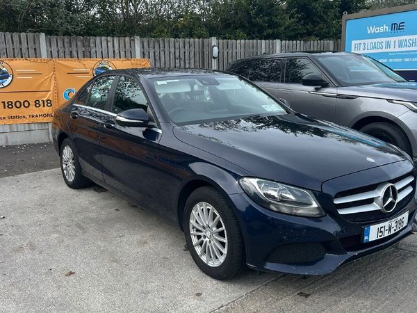 Mercedes-Benz C-Class Saloon, Diesel, 2015, Blue